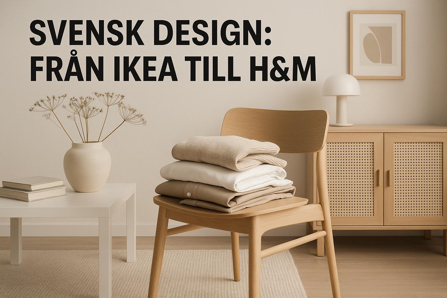 Svensk design: Från IKEA till H&M
