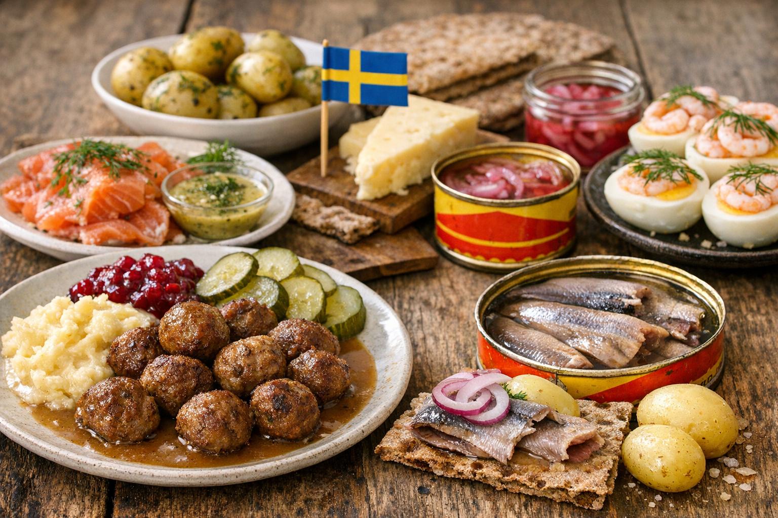 Svensk mat: Från köttbullar till surströmming
